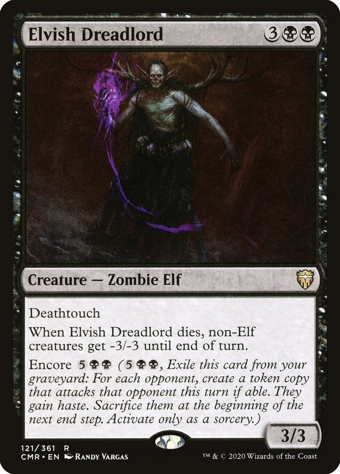 Elvish Dreadlord [Commander Legends] | Anubis Games and Hobby
