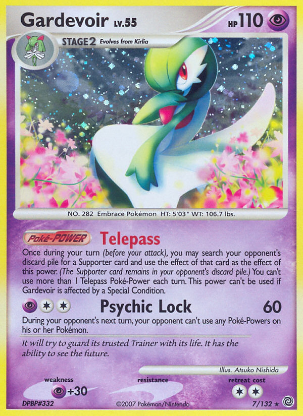 Gardevoir (7/132) [Diamond & Pearl: Secret Wonders] | Anubis Games and Hobby