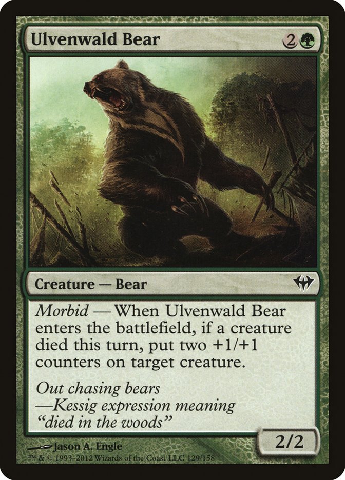 Ulvenwald Bear [Dark Ascension] | Anubis Games and Hobby