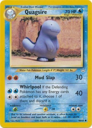 Quagsire (48/64) [Neo Revelation Unlimited] | Anubis Games and Hobby