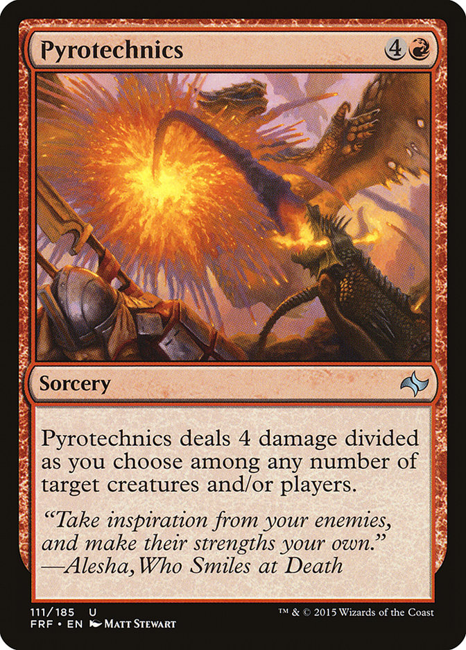 Pyrotechnics [Fate Reforged] | Anubis Games and Hobby