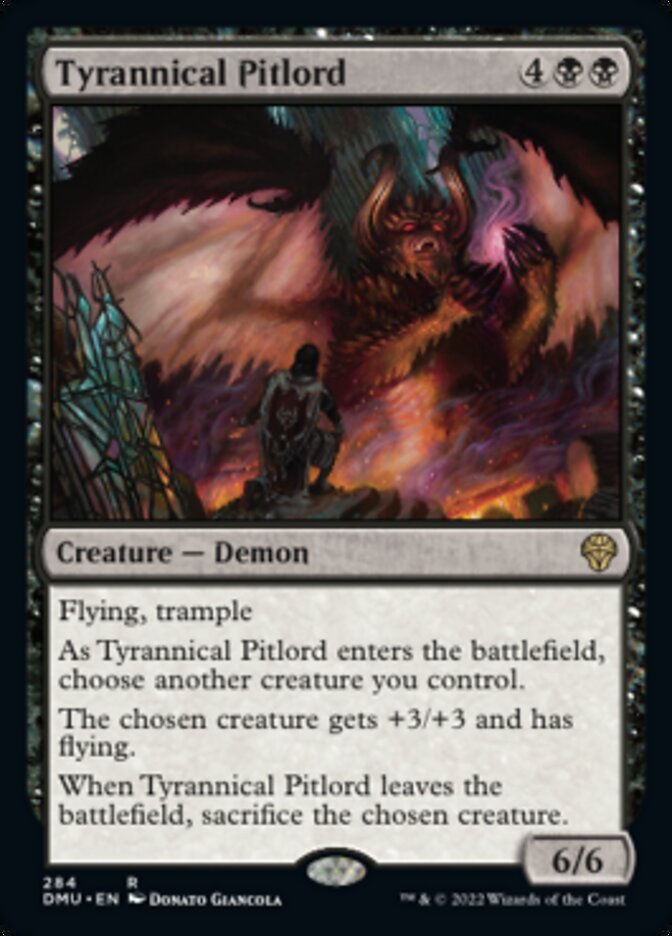 Tyrannical Pitlord [Dominaria United] | Anubis Games and Hobby