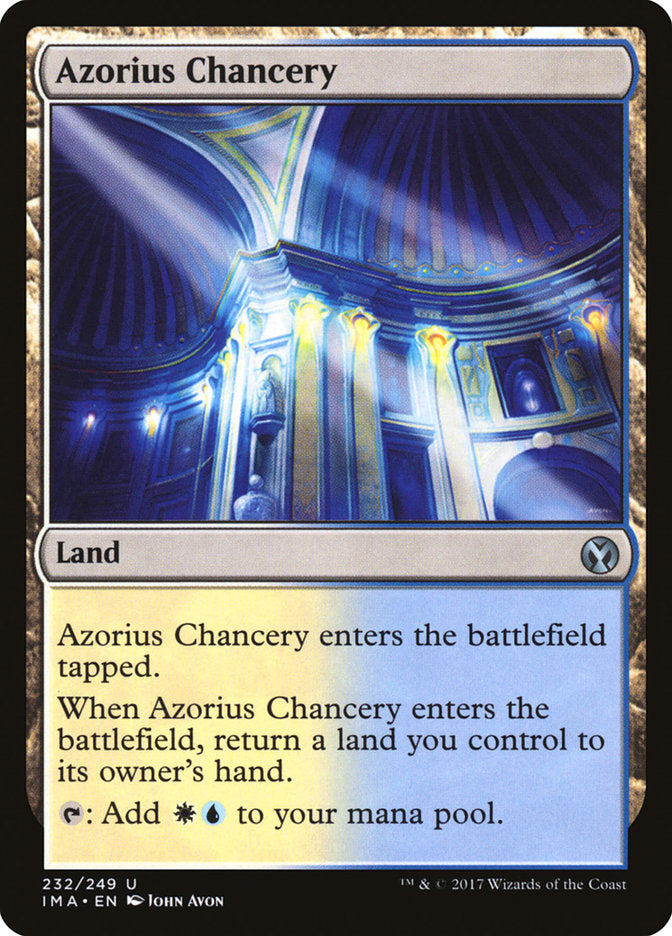 Azorius Chancery [Iconic Masters] | Anubis Games and Hobby