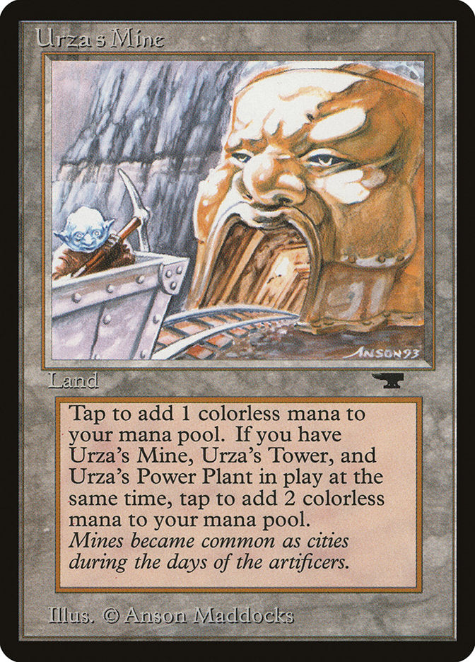 Urza's Mine (Mine Cart Entering Mouth) [Antiquities] | Anubis Games and Hobby