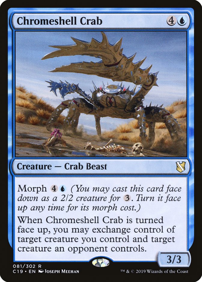 Chromeshell Crab [Commander 2019] | Anubis Games and Hobby