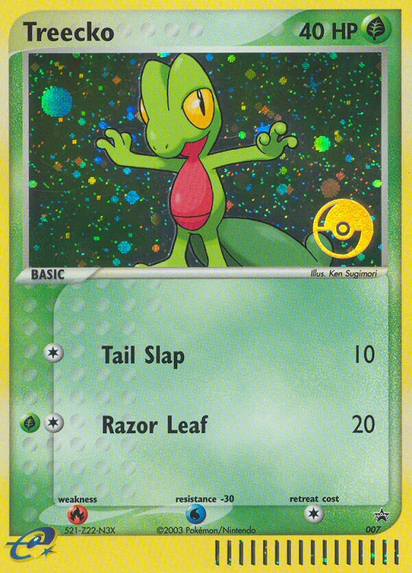 Treecko (007) [Nintendo: Black Star Promos] | Anubis Games and Hobby