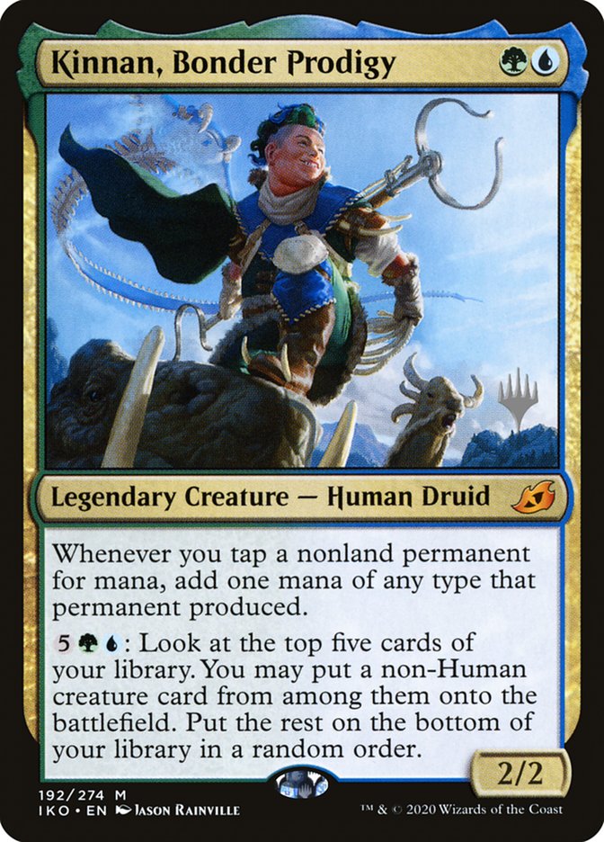 Kinnan, Bonder Prodigy (Promo Pack) [Ikoria: Lair of Behemoths Promos] | Anubis Games and Hobby