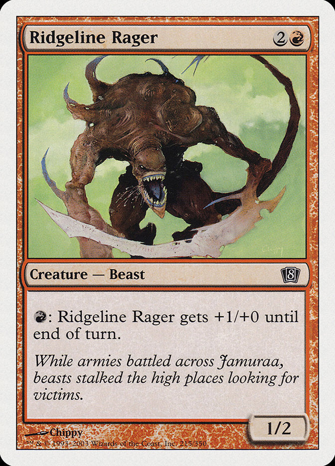 Ridgeline Rager [Eighth Edition] | Anubis Games and Hobby