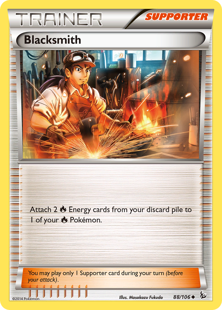 Blacksmith (88/106) [XY: Flashfire] | Anubis Games and Hobby