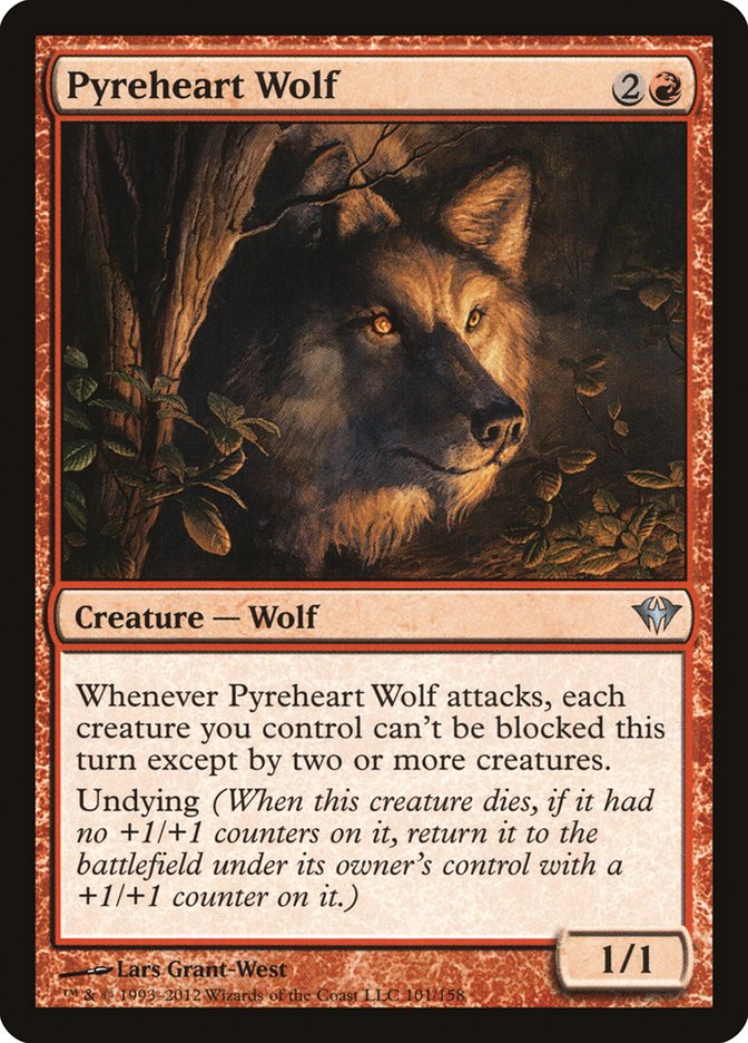 Pyreheart Wolf [Dark Ascension] | Anubis Games and Hobby