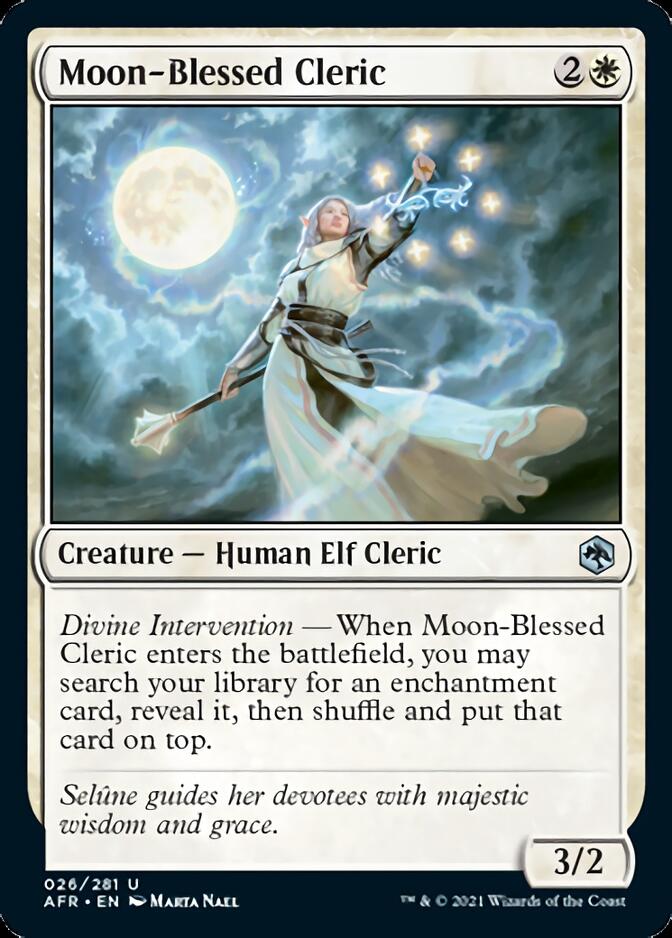 Moon-Blessed Cleric [Dungeons & Dragons: Adventures in the Forgotten Realms] | Anubis Games and Hobby