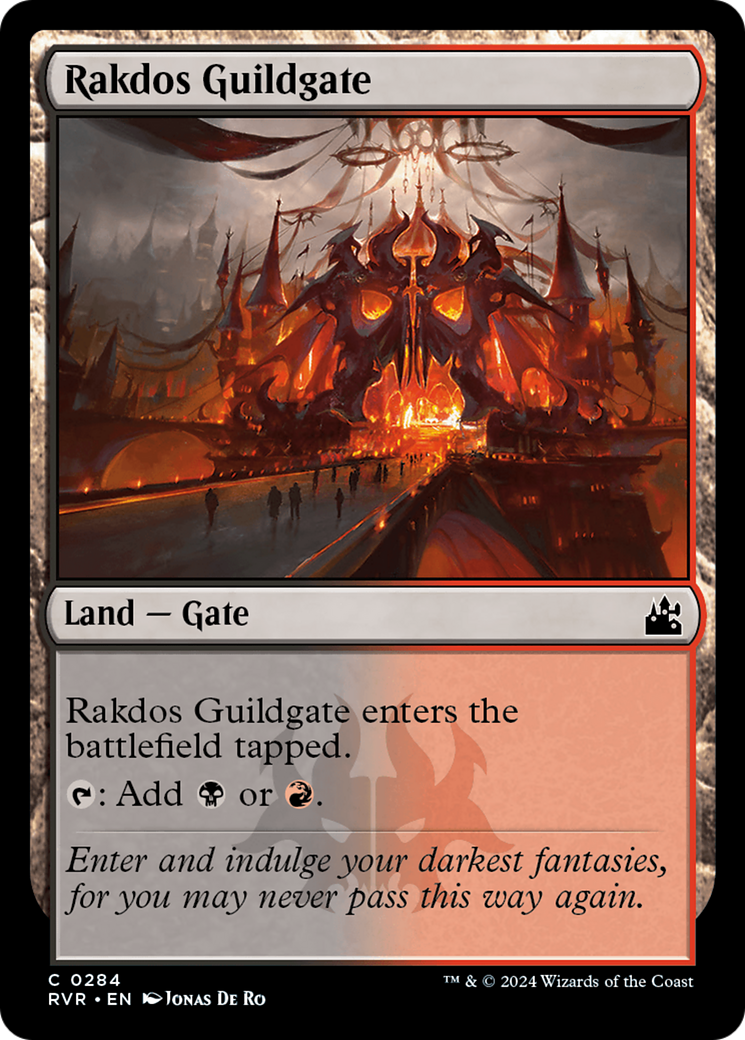 Rakdos Guildgate [Ravnica Remastered] | Anubis Games and Hobby