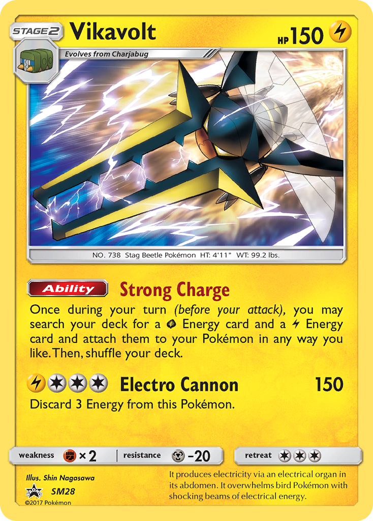 Vikavolt (SM28) [Sun & Moon: Black Star Promos] | Anubis Games and Hobby