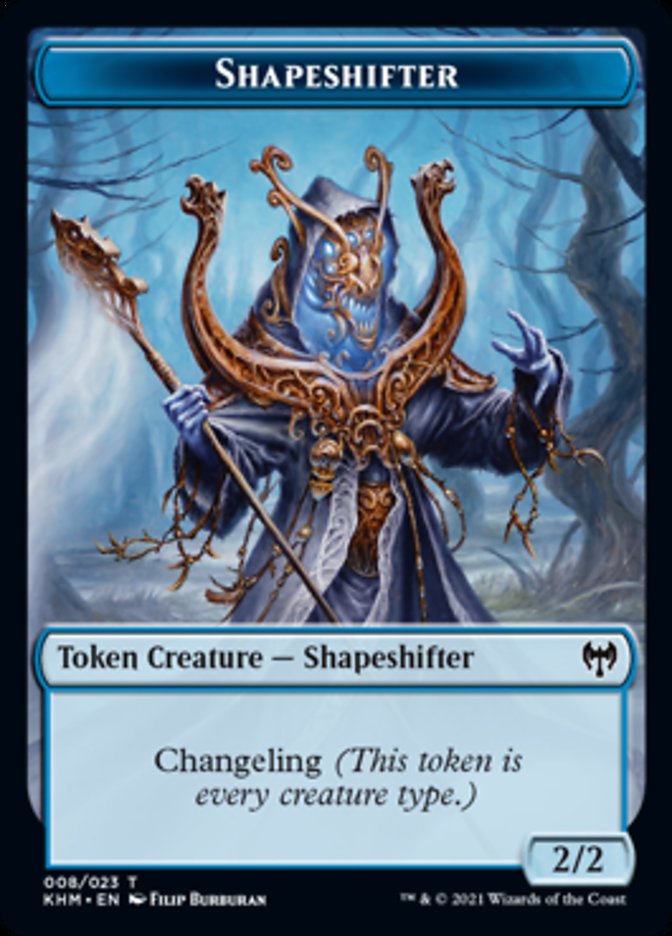 Shapeshifter Token [Kaldheim Tokens] | Anubis Games and Hobby