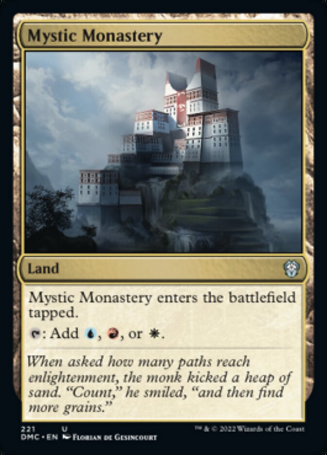 Mystic Monastery [Dominaria United Commander] | Anubis Games and Hobby