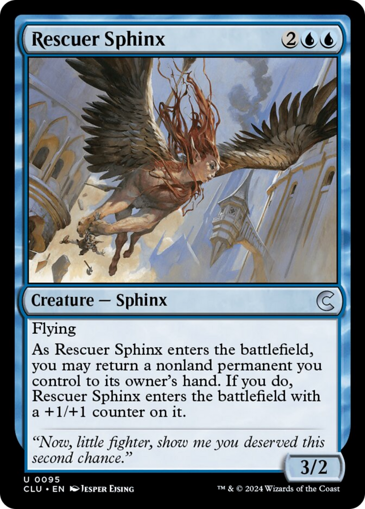 Rescuer Sphinx [Ravnica: Clue Edition] | Anubis Games and Hobby