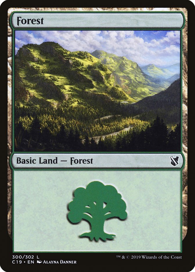 Forest (300) [Commander 2019] | Anubis Games and Hobby