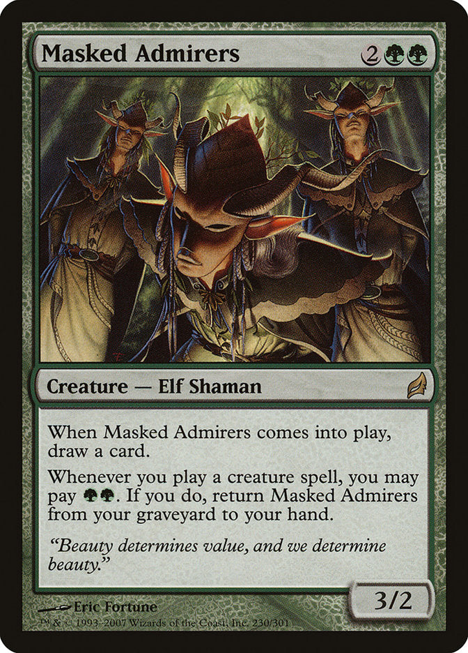 Masked Admirers [Lorwyn] | Anubis Games and Hobby
