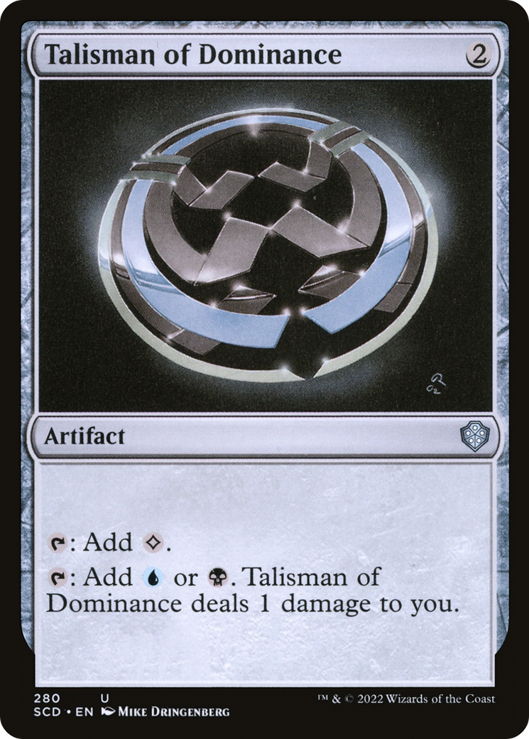 Talisman of Dominance [Starter Commander Decks] | Anubis Games and Hobby