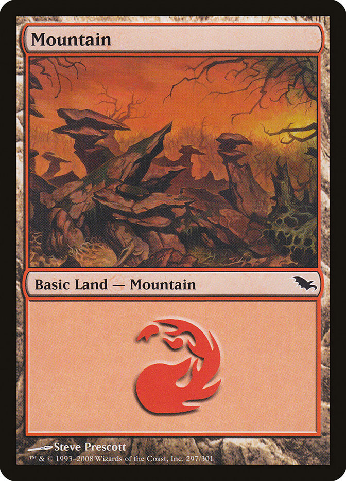 Mountain (297) [Shadowmoor] | Anubis Games and Hobby