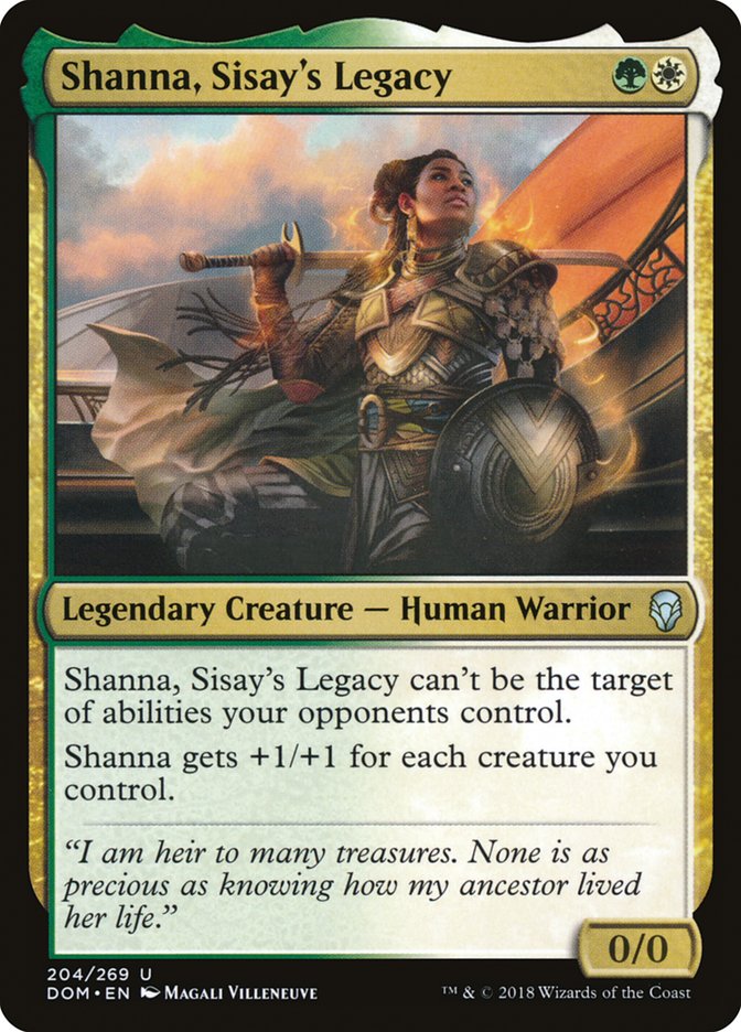 Shanna, Sisay's Legacy [Dominaria] | Anubis Games and Hobby