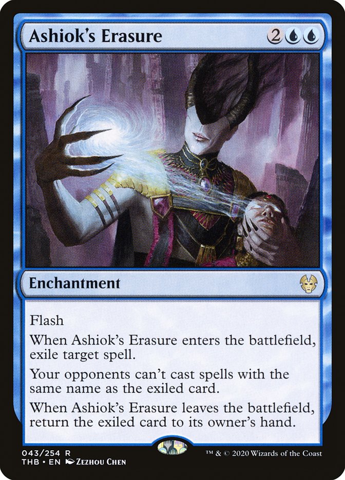 Ashiok's Erasure [Theros Beyond Death] | Anubis Games and Hobby