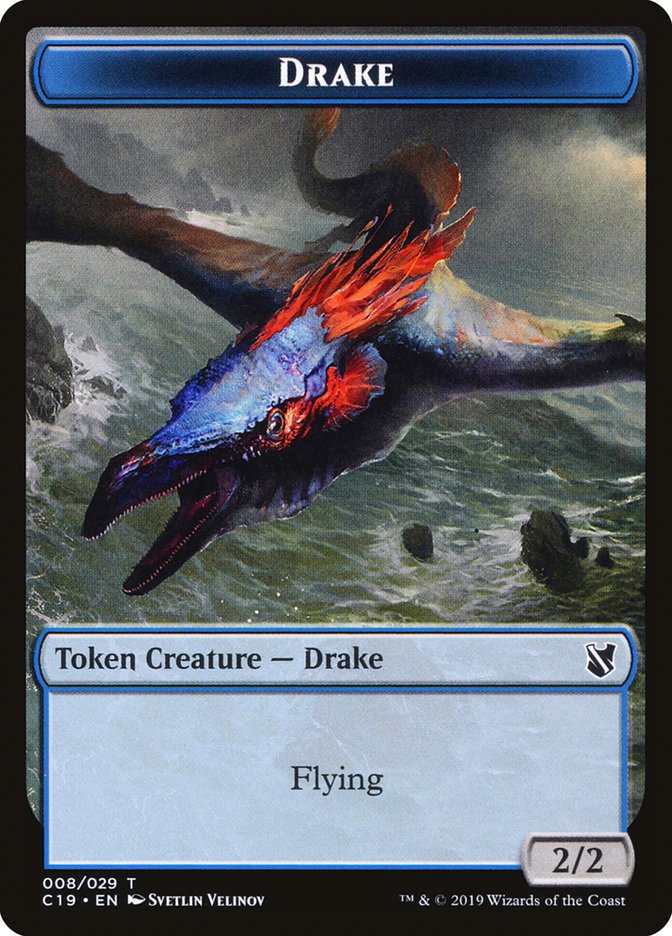 Drake Token [Commander 2019 Tokens] | Anubis Games and Hobby