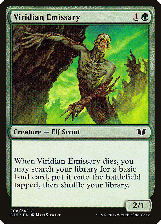 Viridian Emissary [Commander 2015] | Anubis Games and Hobby