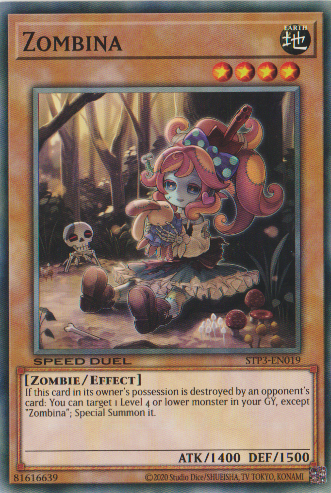 Zombina [STP3-EN019] Common | Anubis Games and Hobby