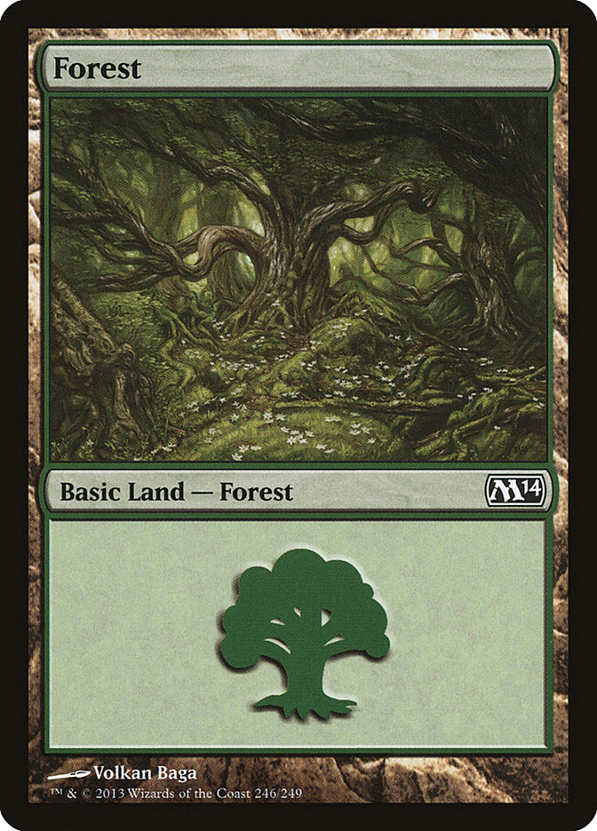 Forest (246) [Magic 2014] | Anubis Games and Hobby