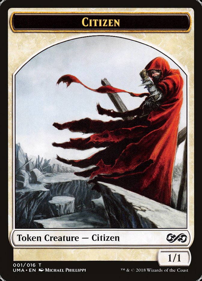 Citizen Token [Ultimate Masters Tokens] | Anubis Games and Hobby