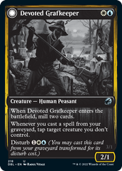 Devoted Grafkeeper // Departed Soulkeeper [Innistrad: Double Feature] | Anubis Games and Hobby