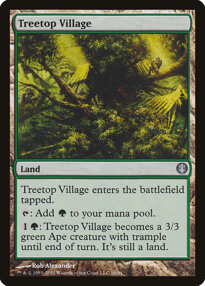 Treetop Village [Duel Decks: Knights vs. Dragons] | Anubis Games and Hobby