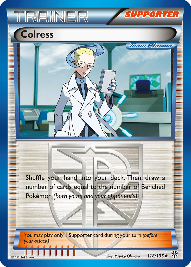 Colress (118/135) [Black & White: Plasma Storm] | Anubis Games and Hobby