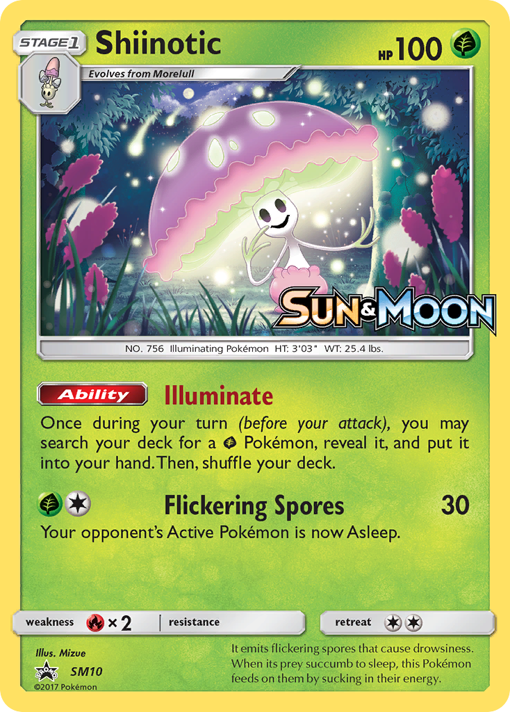 Shiinotic (SM10) [Sun & Moon: Black Star Promos] | Anubis Games and Hobby