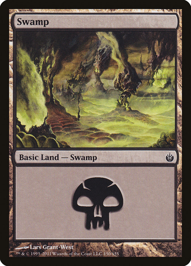 Swamp (150) [Mirrodin Besieged] | Anubis Games and Hobby