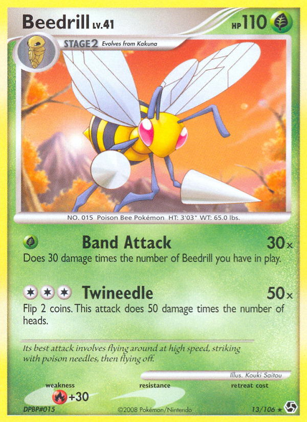 Beedrill (13/106) [Diamond & Pearl: Great Encounters] | Anubis Games and Hobby