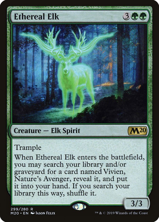 Ethereal Elk [Core Set 2020] | Anubis Games and Hobby