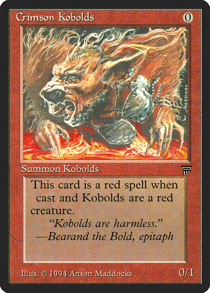 Crimson Kobolds [Legends] | Anubis Games and Hobby