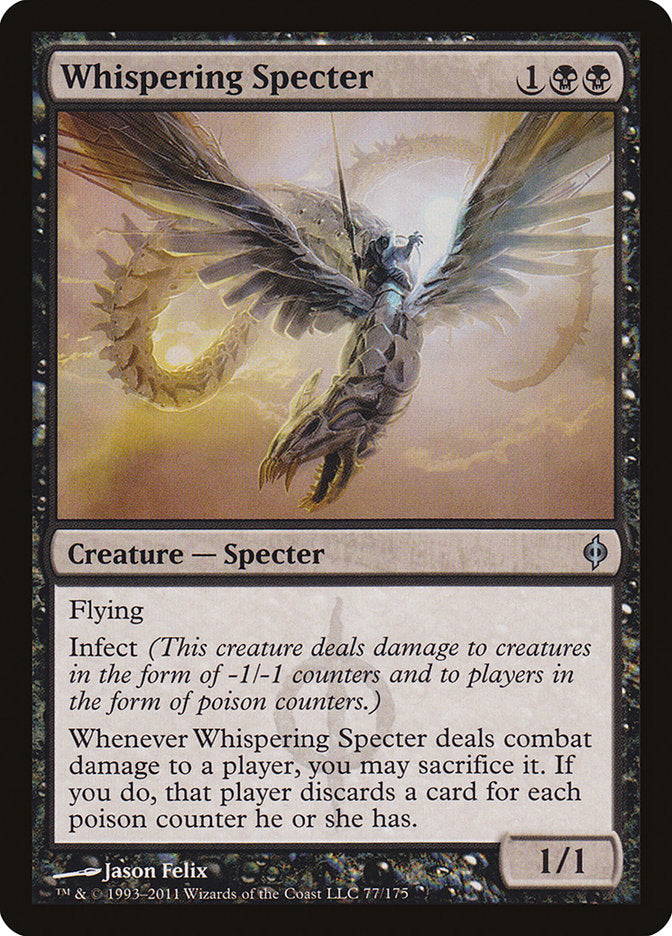 Whispering Specter [New Phyrexia] | Anubis Games and Hobby