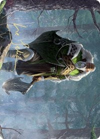 Fynn, the Fangbearer Art Card (Gold-Stamped Signature) [Kaldheim Art Series] | Anubis Games and Hobby