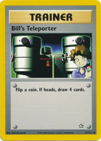 Bill's Teleporter (91/111) [Neo Genesis Unlimited] | Anubis Games and Hobby