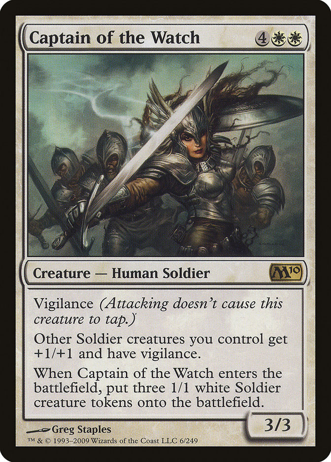 Captain of the Watch [Magic 2010] | Anubis Games and Hobby