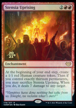 Stensia Uprising [Innistrad: Crimson Vow Prerelease Promos] | Anubis Games and Hobby