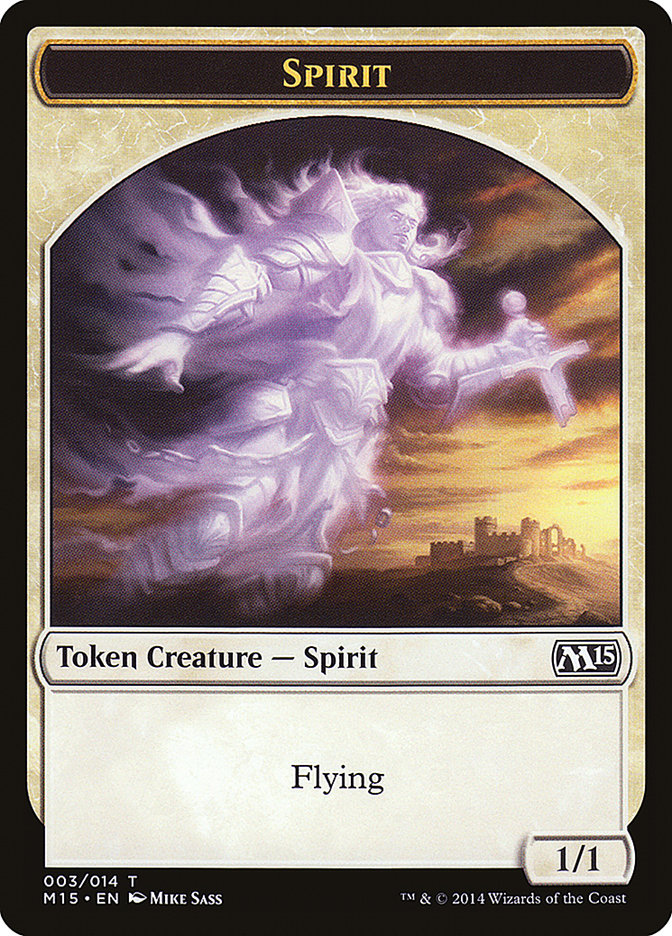 Spirit Token [Magic 2015 Tokens] | Anubis Games and Hobby