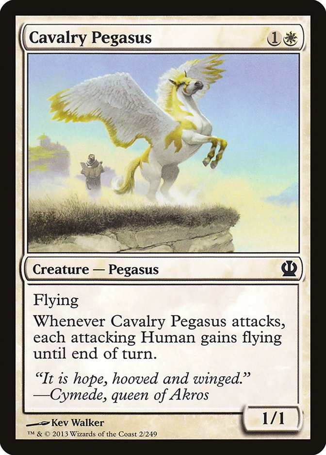 Cavalry Pegasus [Theros] | Anubis Games and Hobby