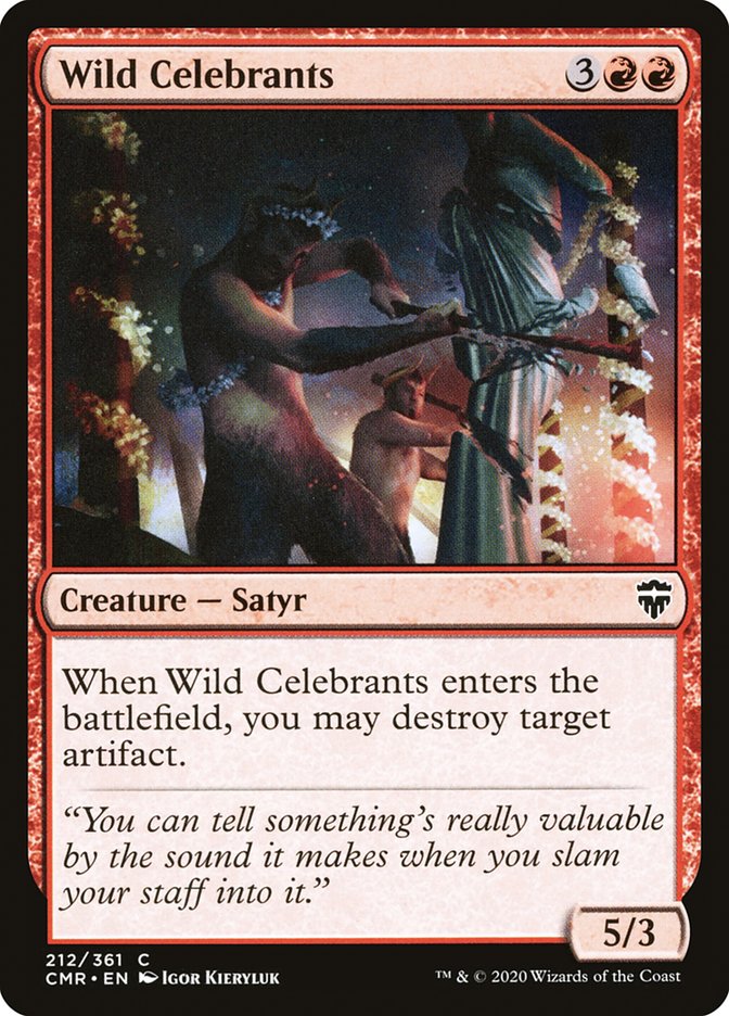 Wild Celebrants [Commander Legends] | Anubis Games and Hobby