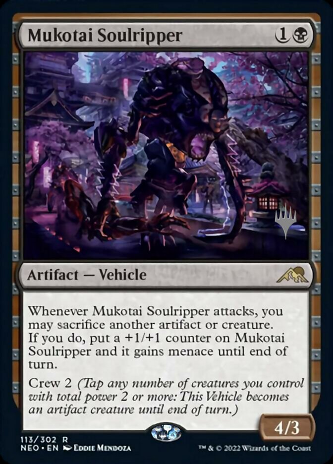 Mukotai Soulripper (Promo Pack) [Kamigawa: Neon Dynasty Promos] | Anubis Games and Hobby