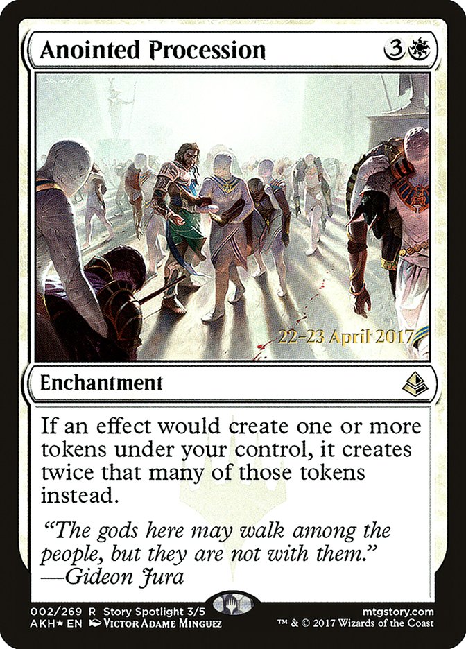 Anointed Procession [Amonkhet Prerelease Promos] | Anubis Games and Hobby