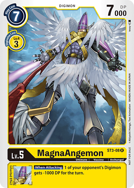 MagnaAngemon [ST3-08] (Official Tournament Pack Vol.3) [Starter Deck: Heaven's Yellow] | Anubis Games and Hobby